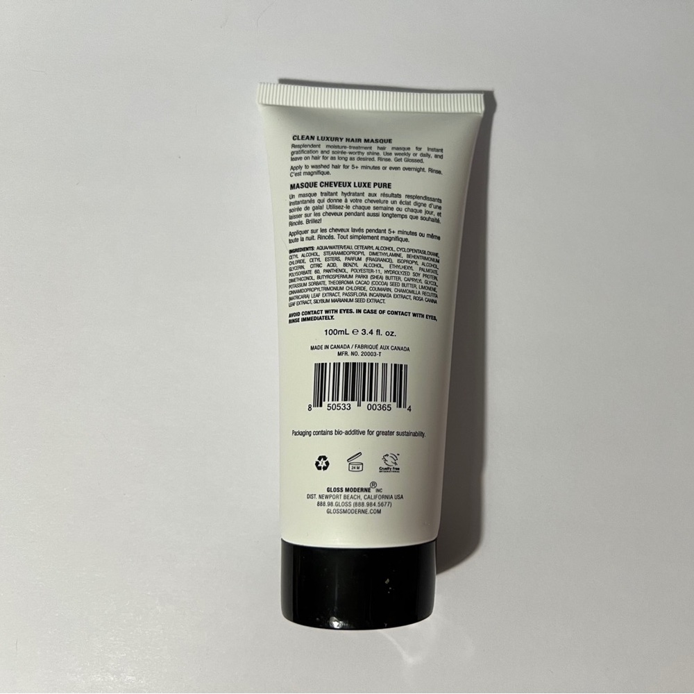 Gloss Moderne Clean Luxury Hair Masque - Soleil - Picture 3 of 5